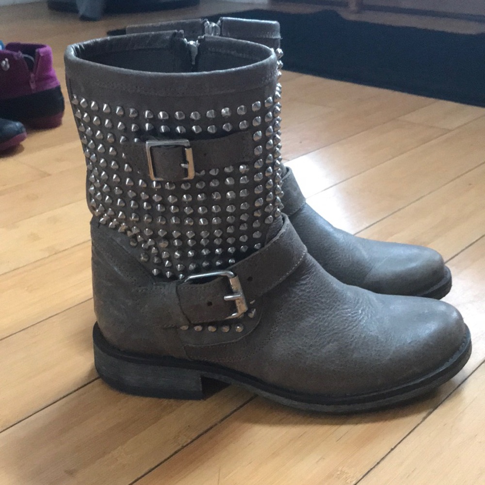 Steve Madden studded boots
